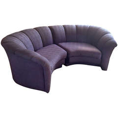 Contemporary Curved Designer Sofa