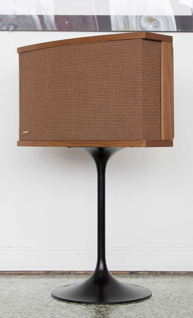 Mid-Century Modern Paire d'enceintes Tulip de Bose:: de style moderne du milieu du siècle dernier