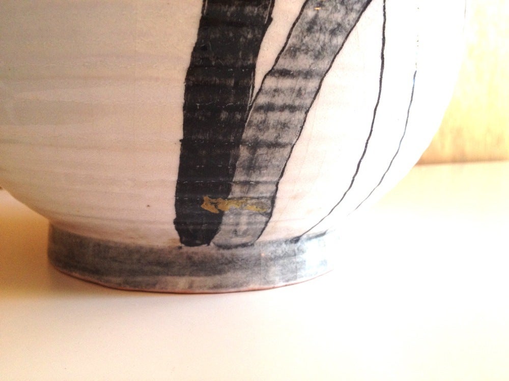Hand Painted Italian Ceramic Table Lamp by Ernestine 4