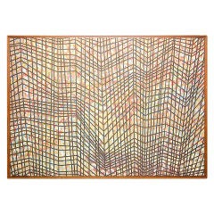 Large Abstract 1960
s Modern Acrylic on Canvas Painting Large Abstract 1960
s Modern Acrylic on Canvas Painting