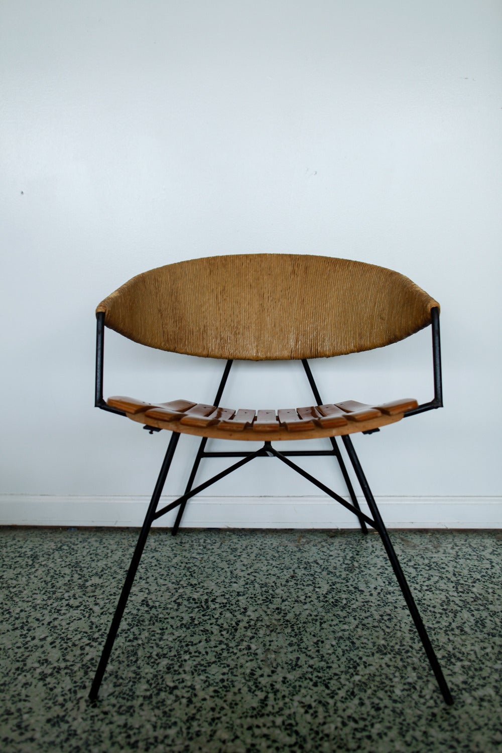 Mid-Century Modern Scarce Pair of Arthur Umanoff Lounge Chairs