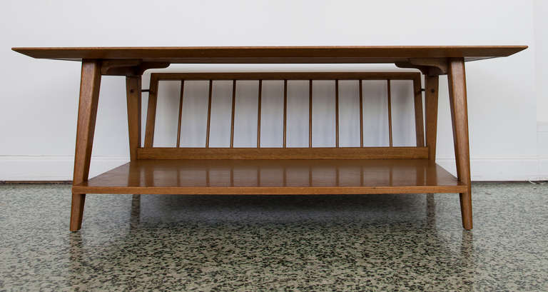 Midcentury Magazine Rack Coffee Table 1