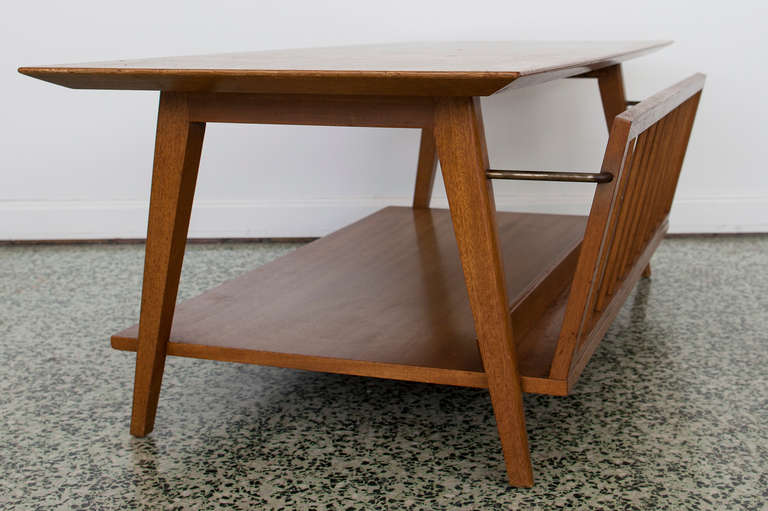 Midcentury Magazine Rack Coffee Table 3