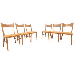6 Paul McCobb Dining Chairs