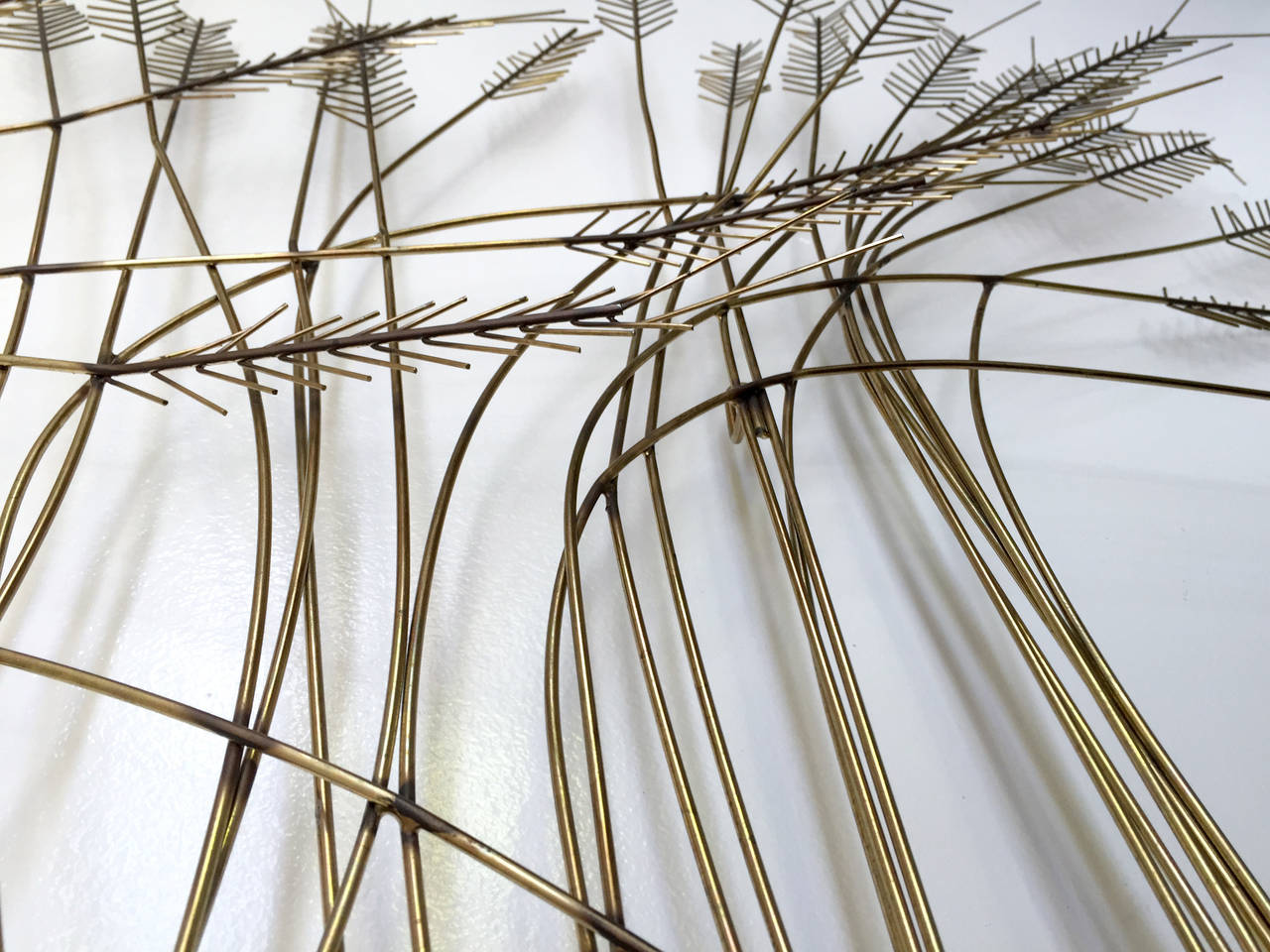 C Jere  Wheat Wall Sculpture In Excellent Condition In St. Louis, MO