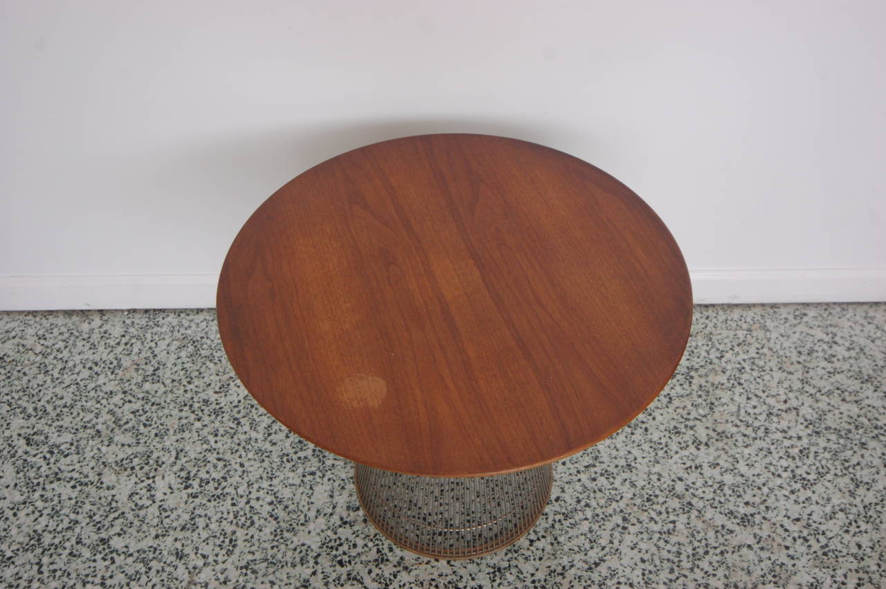 Mid-20th Century Warren Platner for Knoll End Table