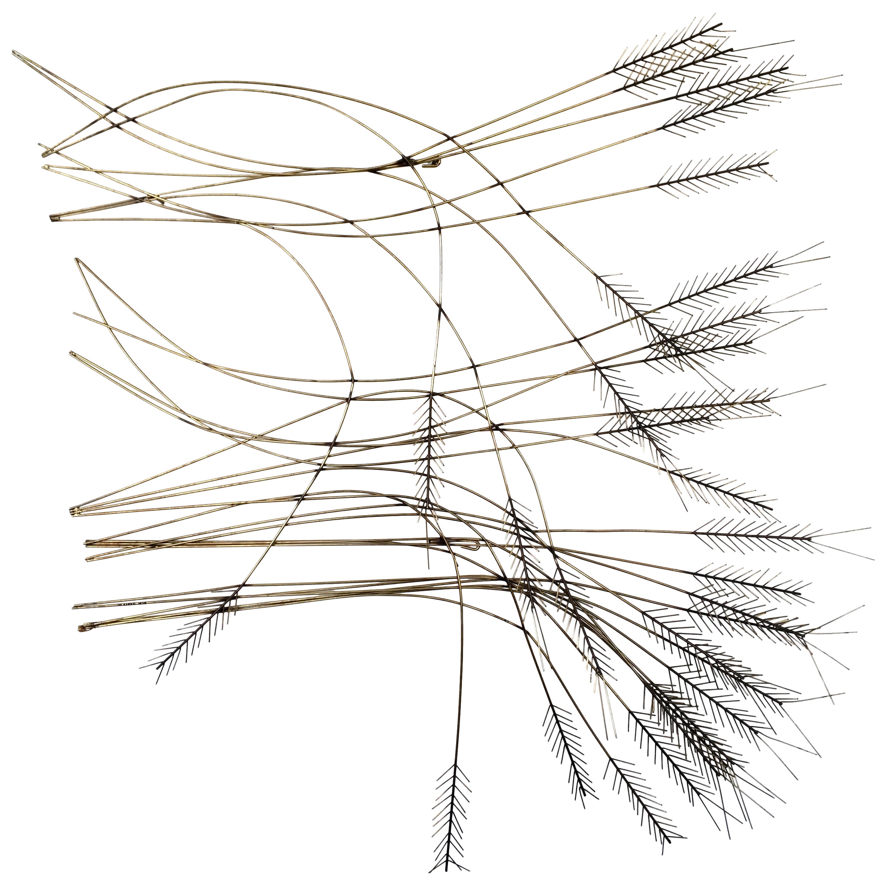 C Jere  Wheat Wall Sculpture