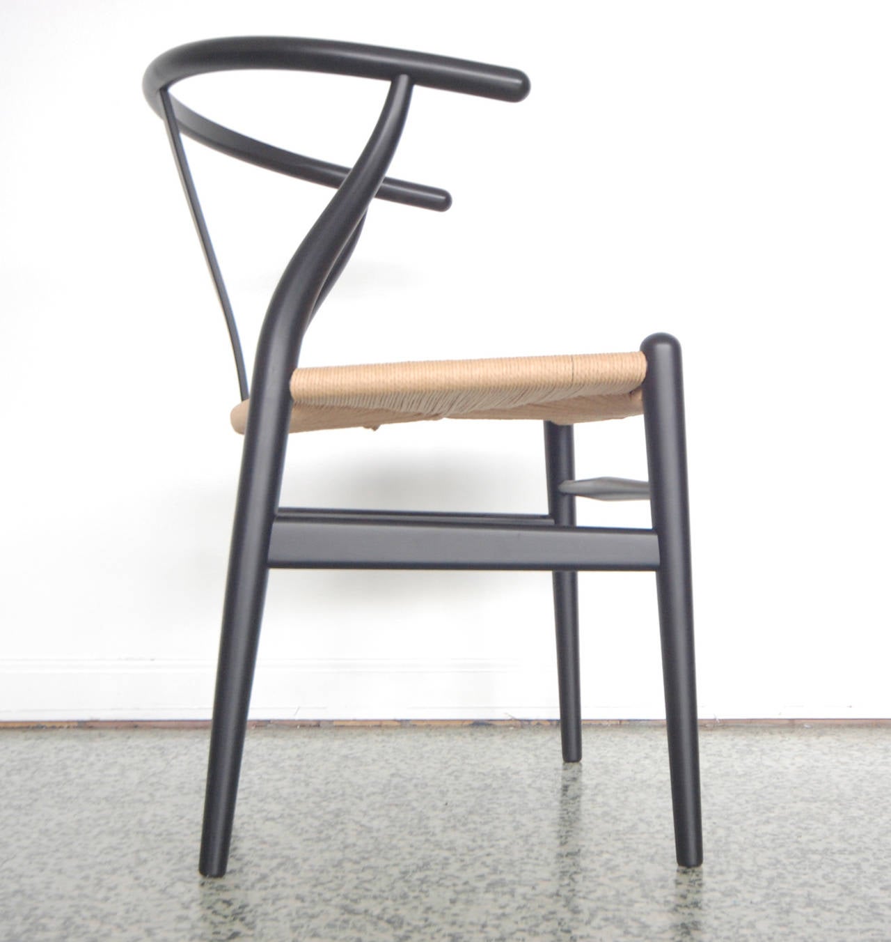 Set of Four Hans Wegner Wishbone Chairs, CH24 3
