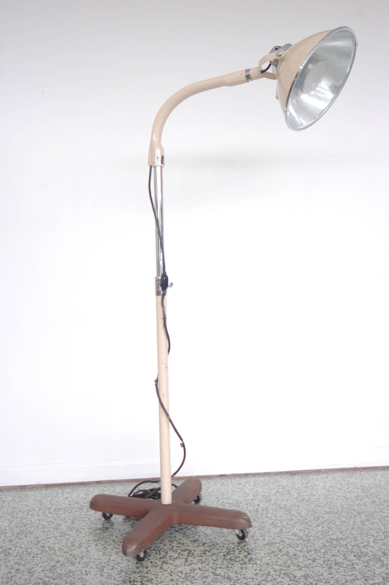 20th Century Industrial Medical Floor Lamp