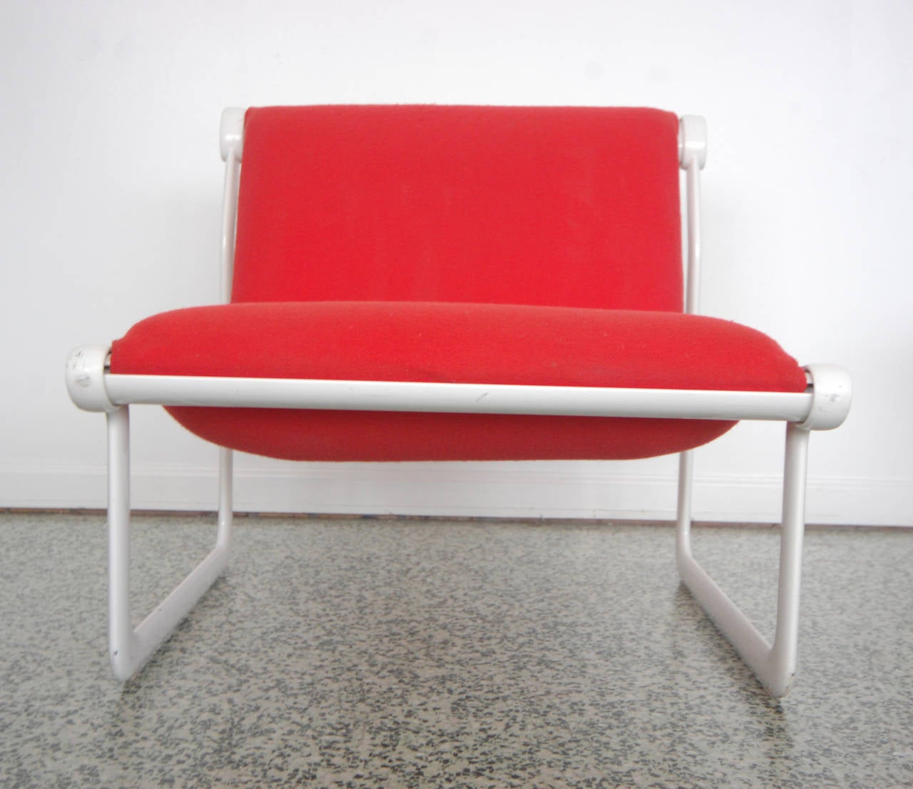 Knoll Hannah Morrison Sling Lounge Chair In Excellent Condition In St. Louis, MO