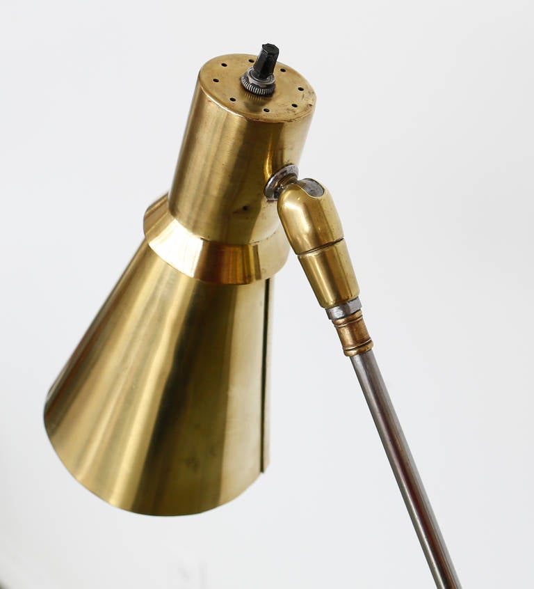 Mid-Century Modern Rare Gilbert Watrous MoMA Design Competition Heifetz Floor Lamp