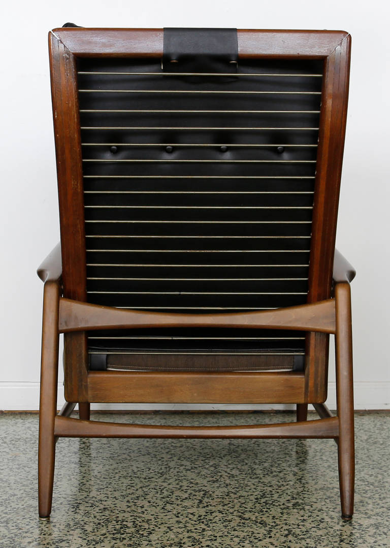 Ib Kofod Larsen Lounge Chair and Ottoman 1