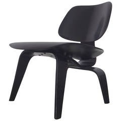 Charles Eames Black LCW Chair