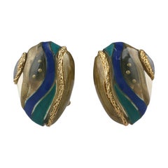 Ungewöhnliche Ungaro-Ohrringe