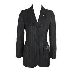 Retro Moschino 1990s "Waiter, There's A Fly In My Suit" Jacket