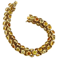 Yellow Sapphire Bracelet