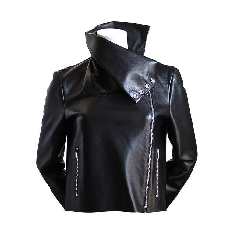 CELINE by PHOEBE PHILO black leather jacket
