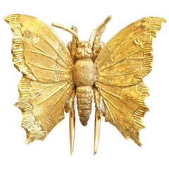 Buccellati Gold Butterfly Brooch