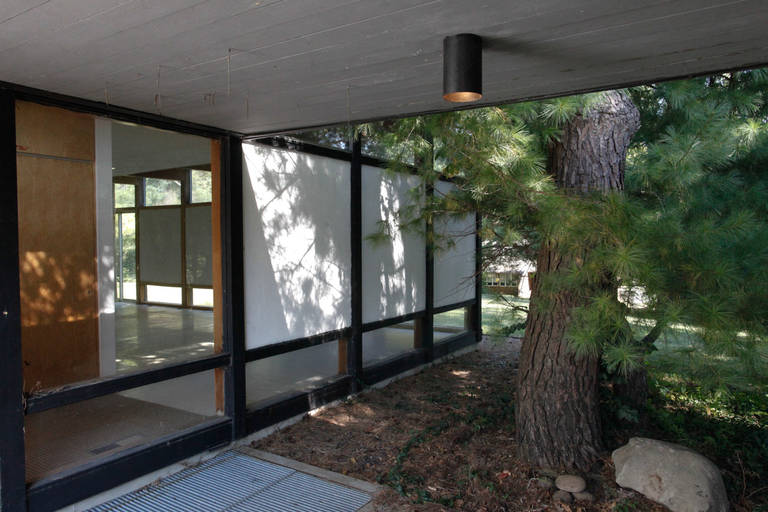 Mid-Century Modern Eames-Style Box House by Architect Mitsu Otsuji, .9 Acres at 1stdibs