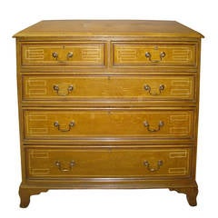 Late-Georgian, Painted Pine Chest of Drawers