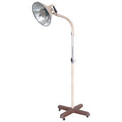 Antique Industrial Medical Floor Lamp
