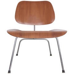 Charles and Ray Eames Walnut LCM Chair by Herman Miller