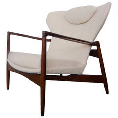 Ib Kofod Larsen Wingback Lounge Chair for Selig