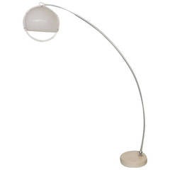 Vintage Italian Arc Floor Lamp