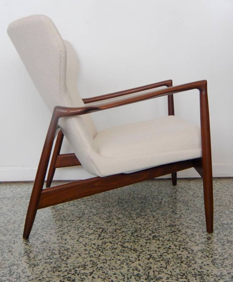 Ib Kofod Larsen Wingback Lounge Chair for Selig 2