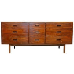 Danish Modern Mid-Century Long Dresser