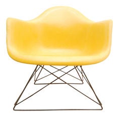 Yellow Herman Miller Eames Cat's Cradle Lounge Chair