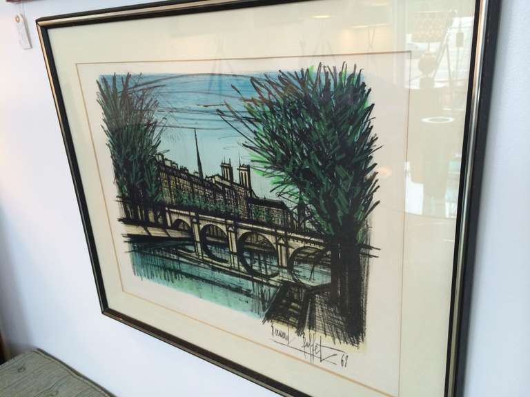 lithographie de Bernard Buffet de 1968