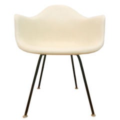 Eames for Herman Miller Zenith White Arm Chair