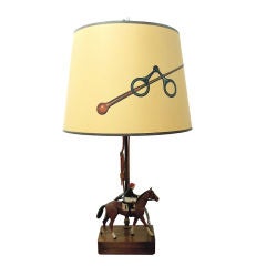 1940's Jockey Figure Lamp