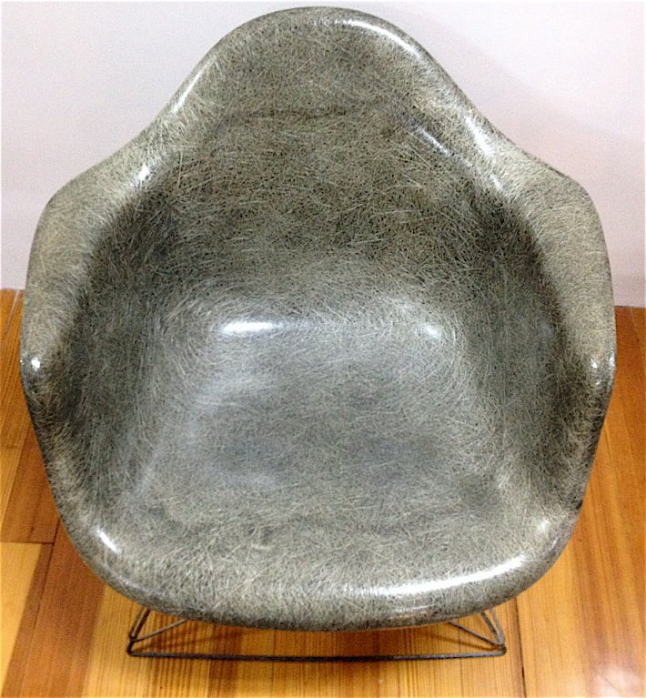 Mid-20th Century Herman Miller Zenith Eames Rope Chair on Cat's Cradle