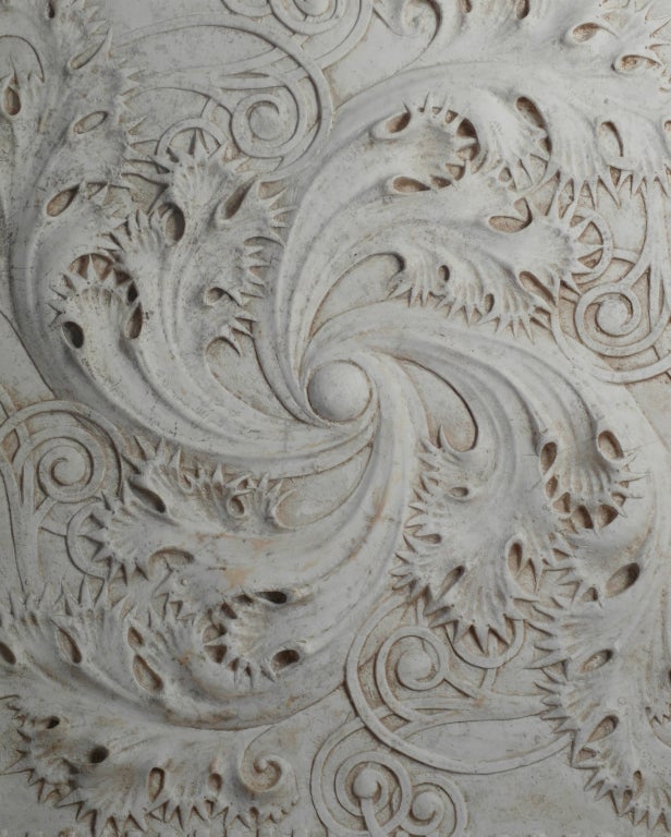 Louis Sullivan Plaster Panel from Auditorium Hall, Chicago, 1889 1