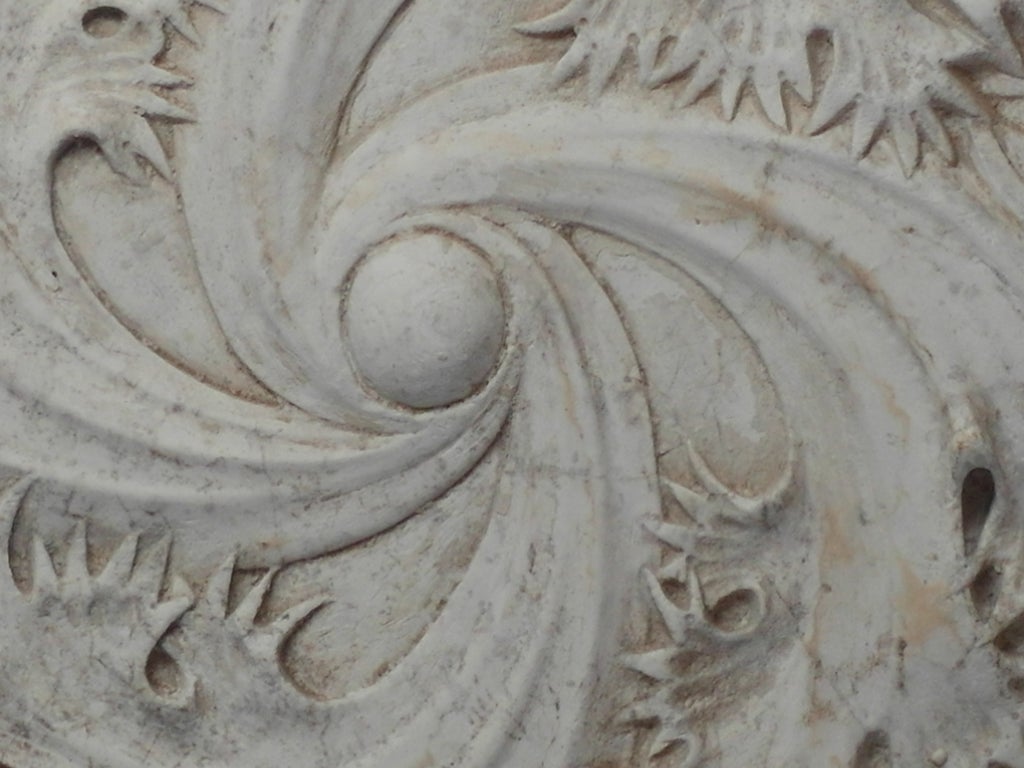 Louis Sullivan Plaster Panel from Auditorium Hall, Chicago, 1889 3