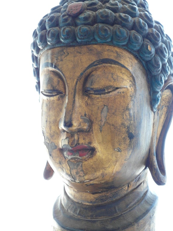 Indonesian Gilded Buddha