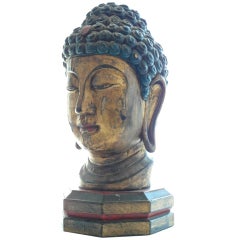 Indonesian Gilded Buddha