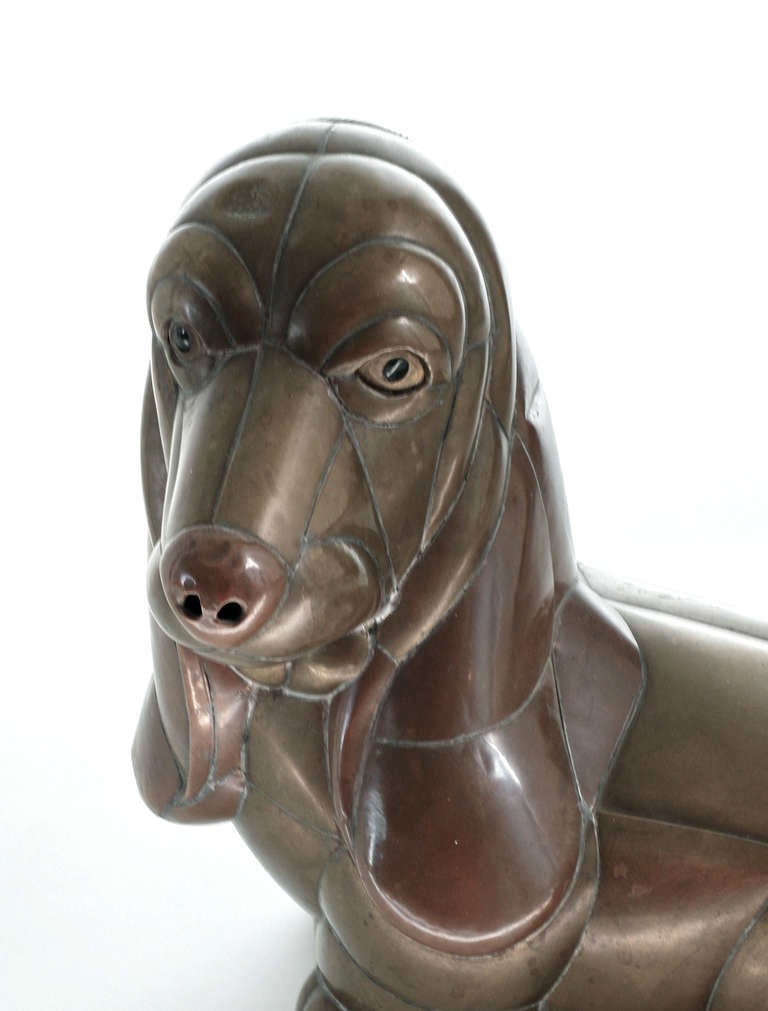 Late 20th Century Bustamante Basset Hound