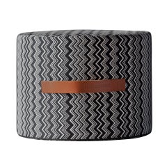 Missoni Home "Tobago"  Cylindrical Pouf