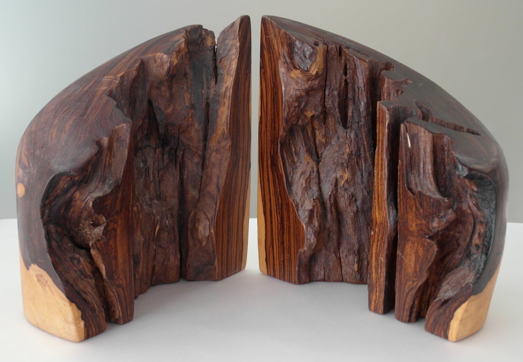 Don Shoemaker Organic Design Bookends In Excellent Condition In Chicago, IL