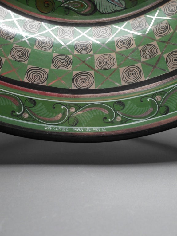 Contemporary Unique Jose luis Cortez Ceramic Charger