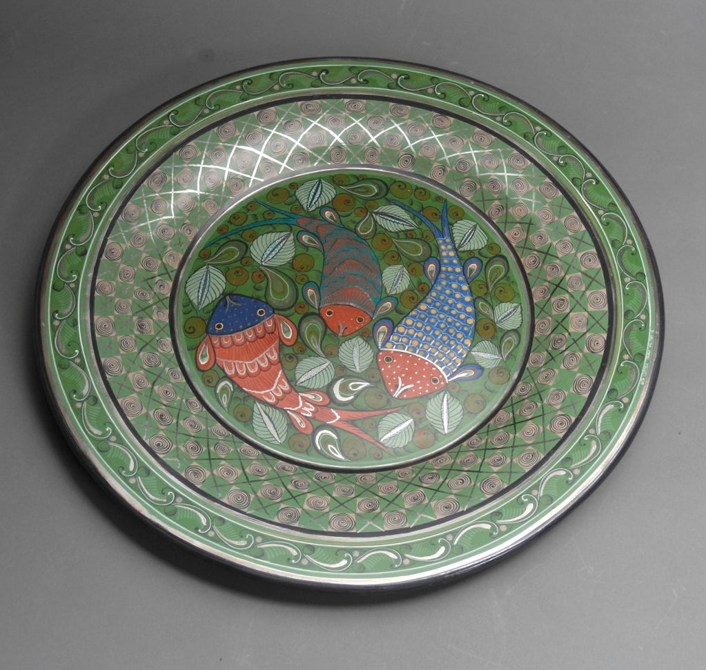 Unique Jose luis Cortez Ceramic Charger 4
