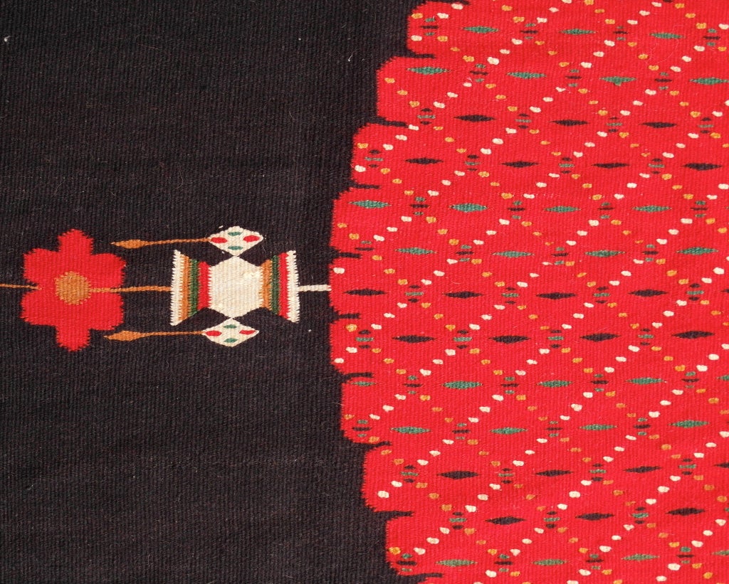 Late 19th Century Oaxacan Porfirato Period Blanket For Sale 1