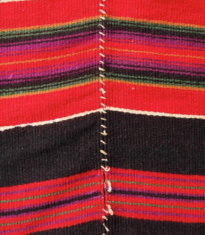 Late 19th Century Oaxacan Porfirato Period Blanket For Sale 3