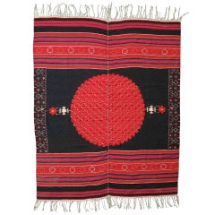 Late 19th Century Oaxacan Porfirato Period Blanket