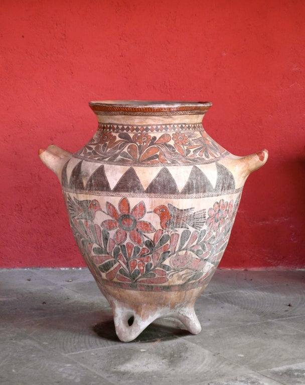Ceramic Monumental Olla Water Jug For Sale