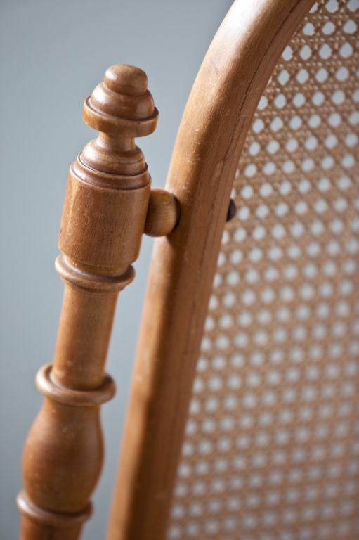 D.G. Fischell Bentwood Rocking Chair For Sale 2