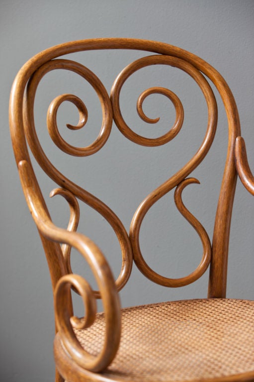 Bentwood Rare and Early Michael Thonet Armchairs